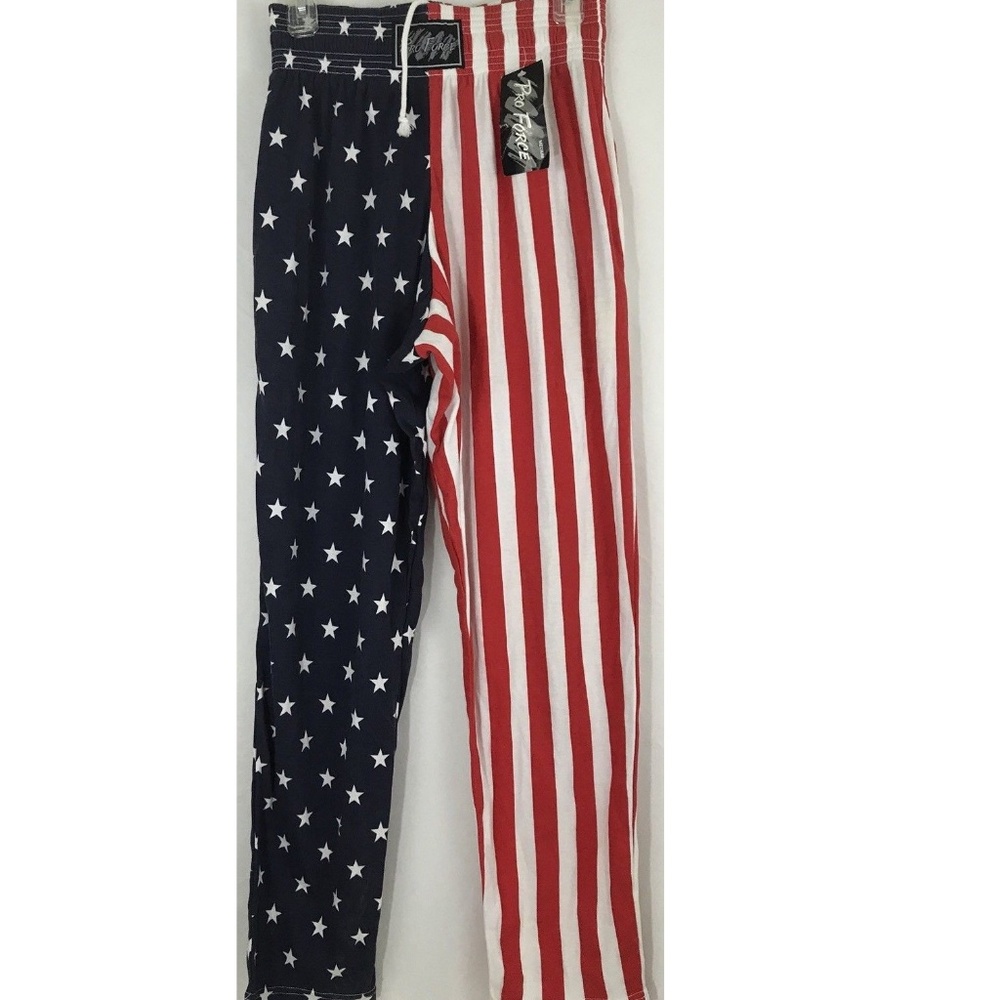 New USA FLAG Pro Force Red White Blue Cotton Blend